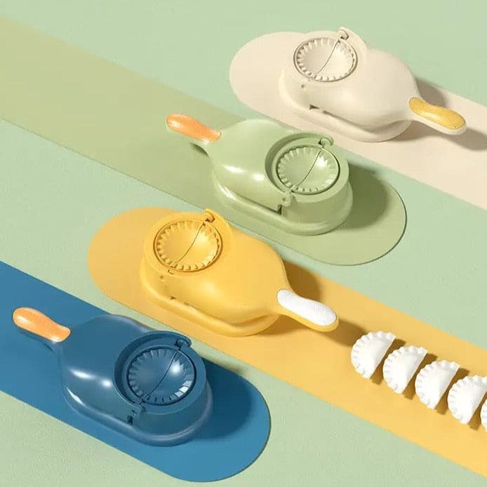 2 In 1 Dumpling Maker, Portable Manual Dumpling Presser