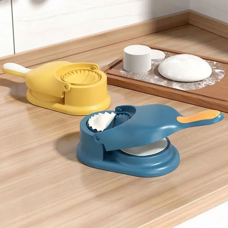 2 In 1 Dumpling Maker, Portable Manual Dumpling Presser