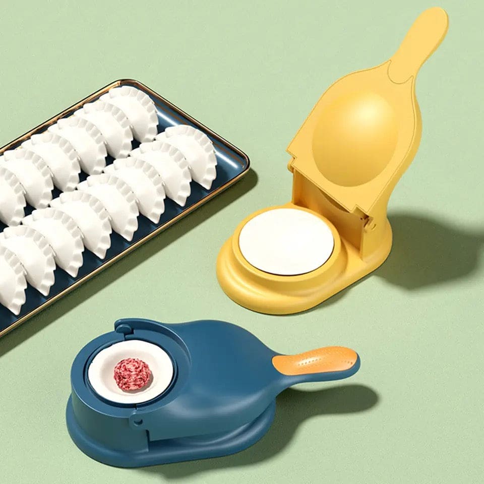 2 In 1 Dumpling Maker, Portable Manual Dumpling Presser